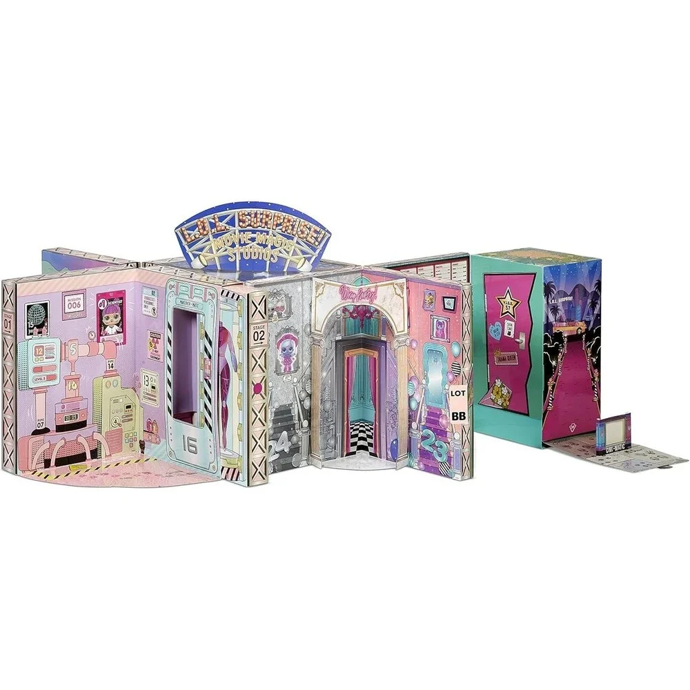 L.O.L. Surprise! OMG Movie Magic Studio w 70 Surprises 12 + 2 Fashion Dolls Set
